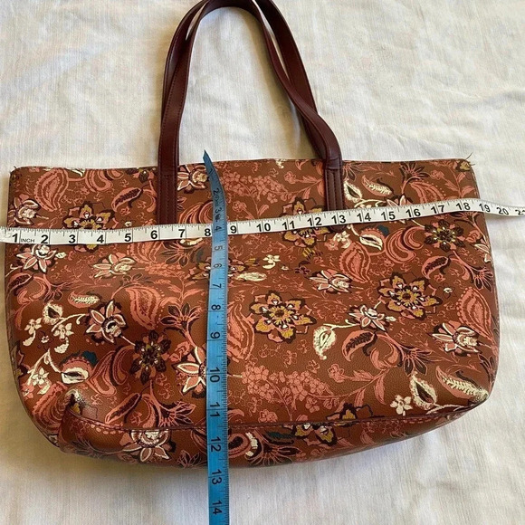 Florals print tote bag - Picture 2 of 6